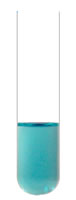blue copper sulfate solution