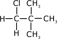 chlorodimethylpropane structure